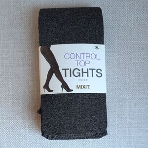 Mixit Charcoal Control Top Tights